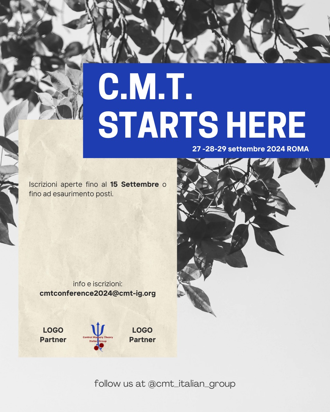 Corso Control-Mastery Theory 2026 "Introduzione alla Control Mastery Theory: i concetti fondamentali"